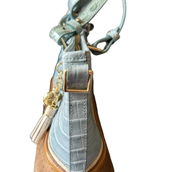 Brahmin Leather Carrie Tasseled Crossbody Bag - Picture 5 of 9